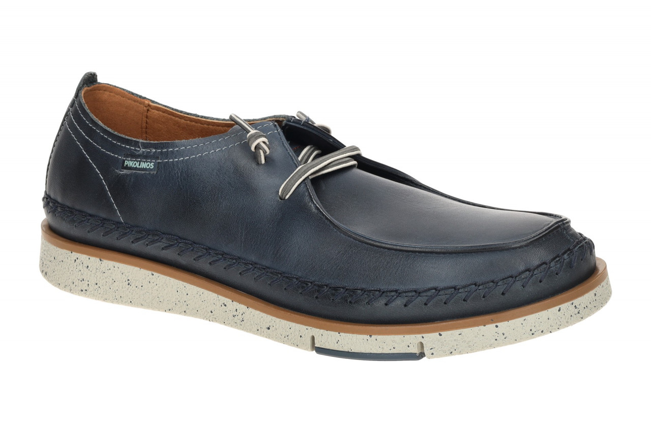 Pikolinos M6L-4274C1 blue SAN JUAN Slipper Herrenschuhe Echtleder bequem in blau 1 Pikolinos M6L-4274C1 blue SAN JUAN Slipper Herrenschuhe Echtleder bequem in blau