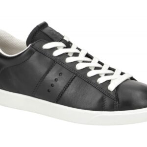 Ecco 21280351052 STREET LITE - WOMEN'S sportliche Schn?r-Halbschuhe Schwarz