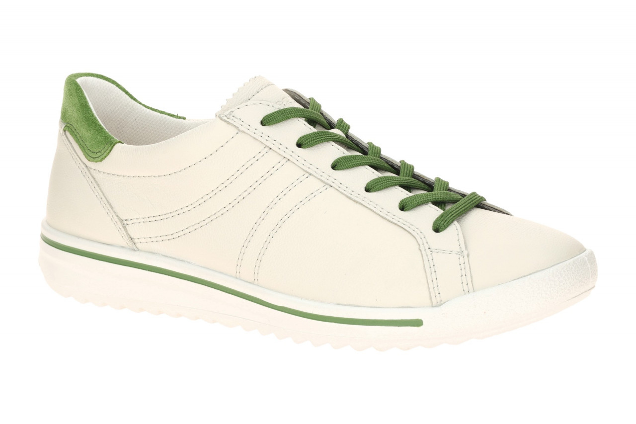 Legero 2-000452 ALIA Damen Schn?r-Halbschuhe creme-wei? mit gr?ner Sohle 1 Legero 2-000452 ALIA Damen Schn?r-Halbschuhe creme-wei? mit gr?ner Sohle