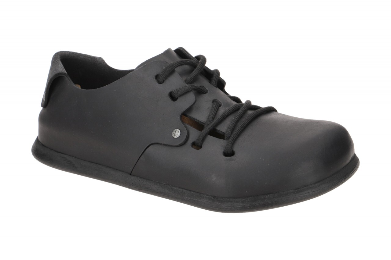 Birkenstock 199261 BS Montana schwarz black Schn?r Halbschuhe aus Fettleder 1 Birkenstock 199261 BS Montana schwarz black Schn?r Halbschuhe aus Fettleder