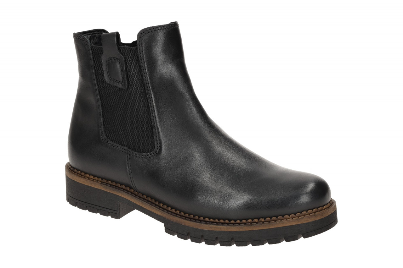 Gabor Damen Stiefeletten 72.720.57 Schwarz elegant mit blockabsatz 1 Gabor Damen Stiefeletten 72.720.57 Schwarz elegant mit blockabsatz