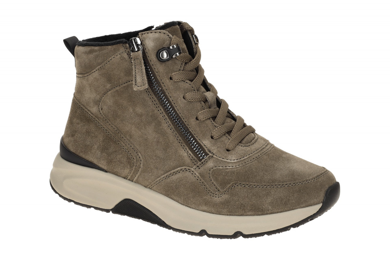 Gabor Damen Stiefeletten 76.888.30 ROLLINGSOFT Braun Mohair Bequeme Komfort M... 1 Gabor Damen Stiefeletten 76.888.30 ROLLINGSOFT Braun Mohair Bequeme Komfort M...