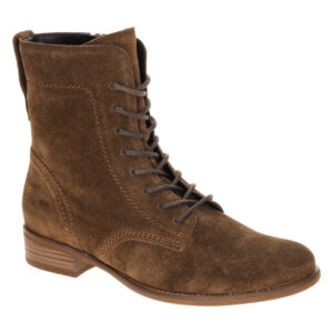 Gabor 8035.01.003 Damen Stiefeletten Whisky Braun Velour Blockabsatz