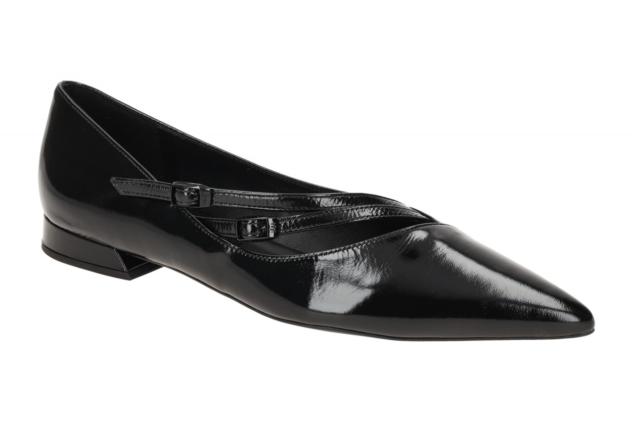 H?gl 8-11 1816 0100 Riemchen Pumps Schwarz Lackleder Blockabsatz 1 H?gl 8-11 1816 0100 Riemchen Pumps Schwarz Lackleder Blockabsatz