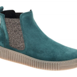 Gabor 8013.02.007 Damen Stiefeletten Deep Teal Wedge Keilabsatz