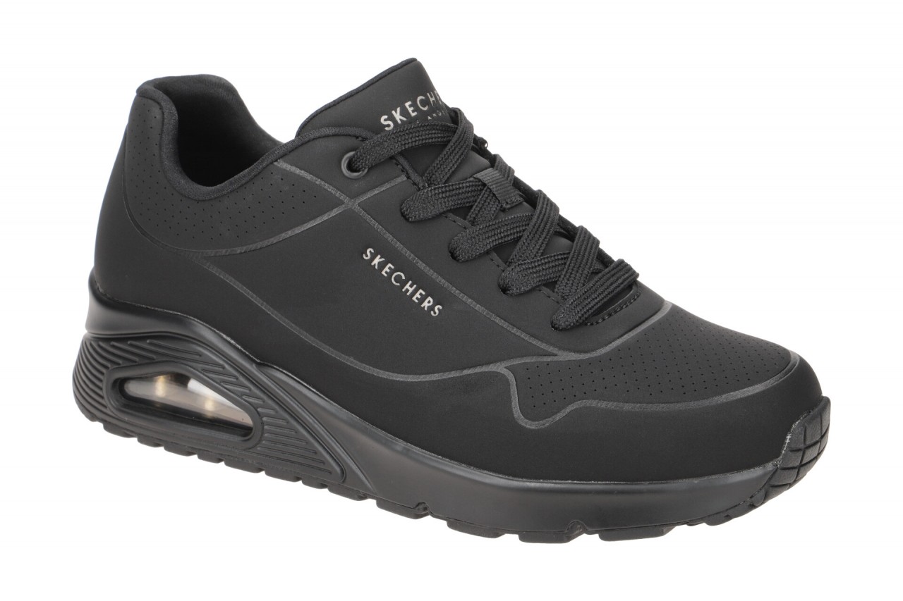 Skechers 73690 BBK Damen Sportliche Halbschuhe Schwarz Air Cooled Memory Foam 1 Skechers 73690 BBK Damen Sportliche Halbschuhe Schwarz Air Cooled Memory Foam