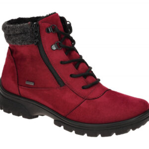 ara 12-49309 19 SAAS-FEE ST GTX Damen Stiefeletten rot/schwarz wasserdicht mi...