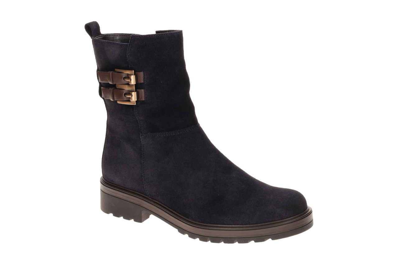 Gabor 8006.02 Damen Stiefeletten Dark Blue/Cacao Zip Boots bequem & schick 1 Gabor 8006.02 Damen Stiefeletten Dark Blue/Cacao Zip Boots bequem & schick