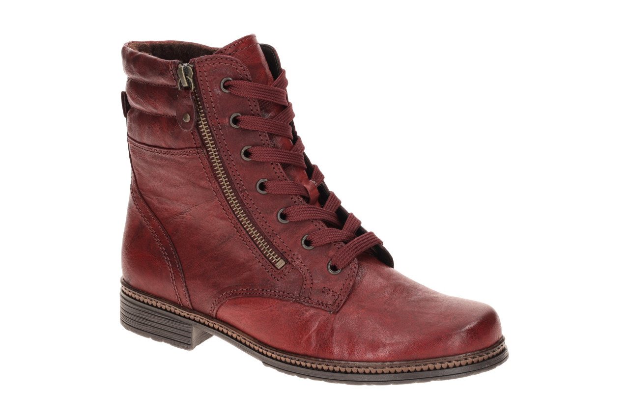 Gabor 8023.02.004 Damen Stiefeletten dark red Echtleder Blockabsatz 1 Gabor 8023.02.004 Damen Stiefeletten dark red Echtleder Blockabsatz