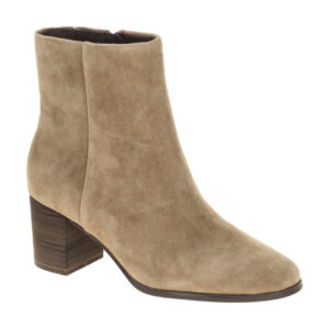 CAPRICE 25313 Damen Stiefeletten taupe-braun G-Weite Blockabsatz 6cm