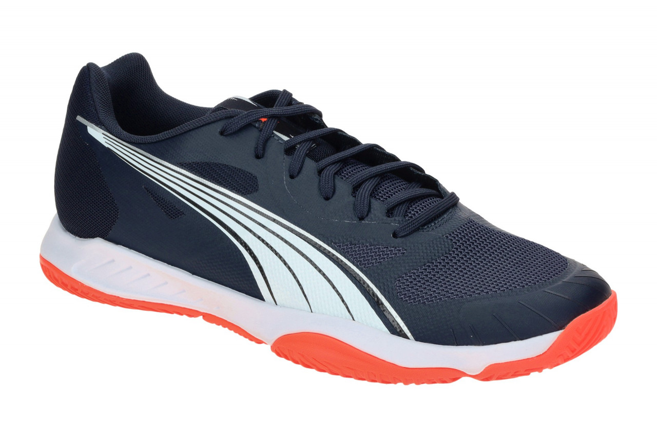 Puma 108299 01 ELIMINATE TURBO Herren Sneakers blau wei? neon rot 1 Puma 108299 01 ELIMINATE TURBO Herren Sneakers blau wei? neon rot