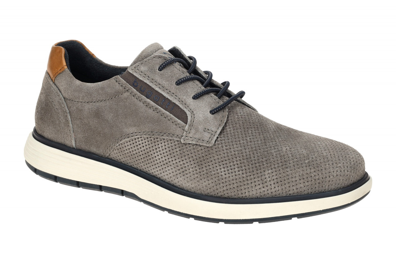 Bugatti 321-AS402-1400 BRUTE Herren Halbschuhe grau taupe Used-Look 1 Bugatti 321-AS402-1400 BRUTE Herren Halbschuhe grau taupe Used-Look