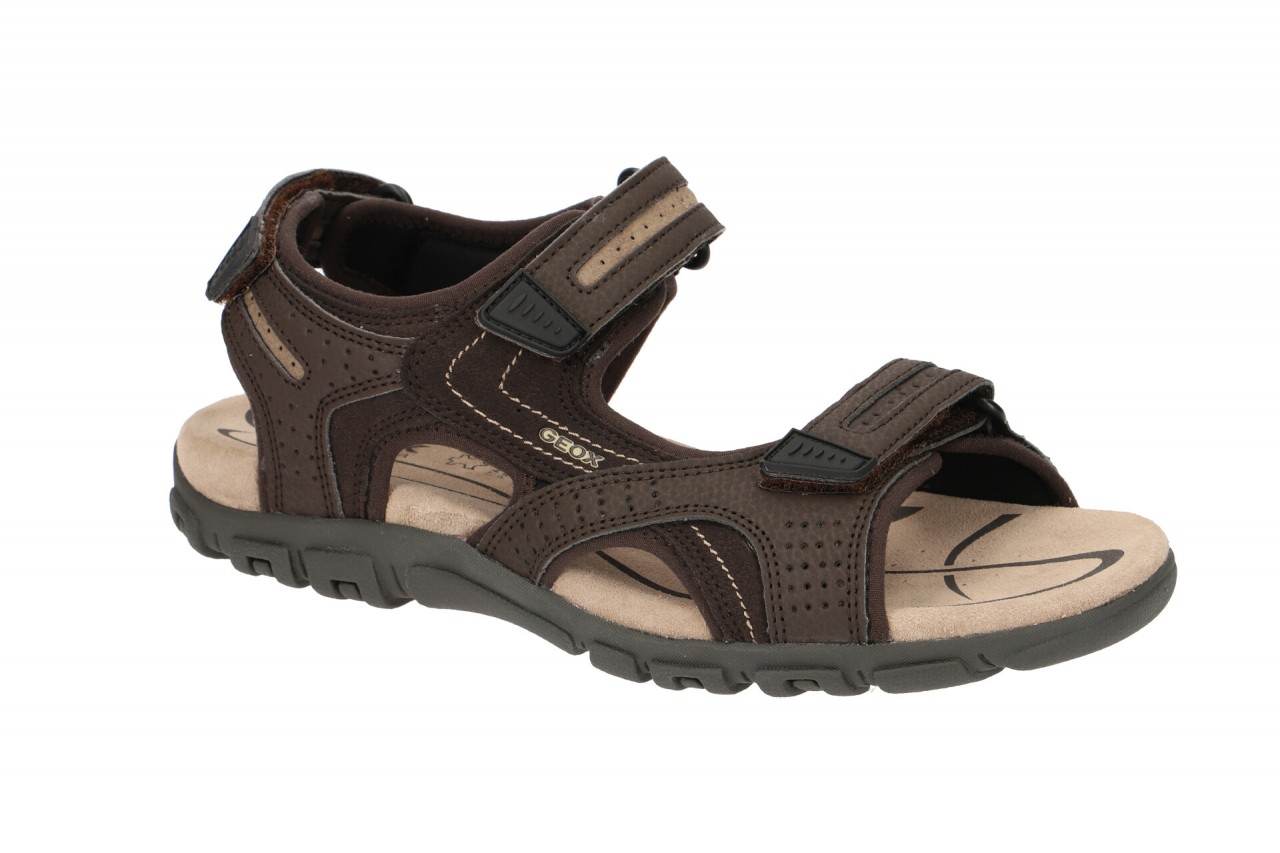 Geox Herren Sandale U8224D 050AU C0705 Brown/Beige/Schwarz wasserdicht + atmu... 1 Geox Herren Sandale U8224D 050AU C0705 Brown/Beige/Schwarz wasserdicht + atmu...