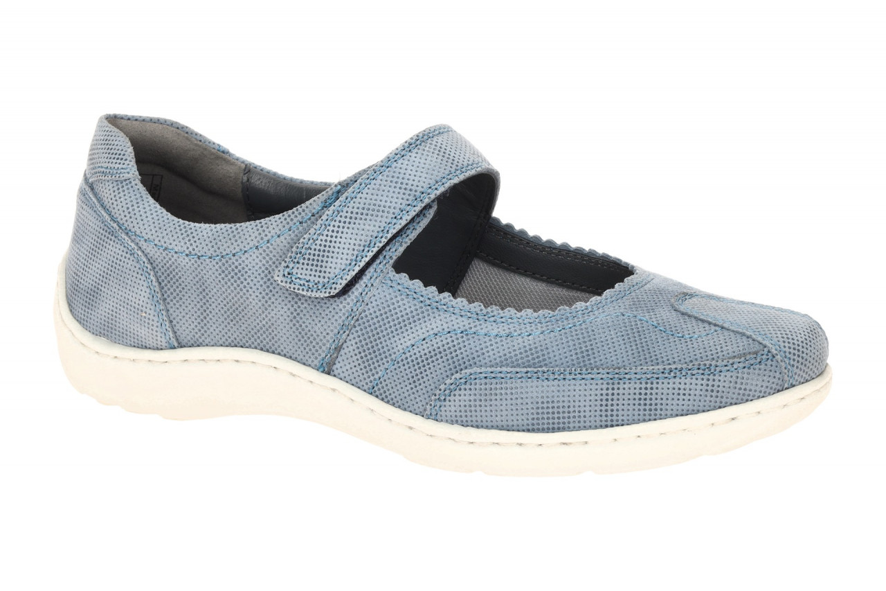 Waldl?ufer 496302 HENNI Damen Ballerina Mary Jane Sky Blau Nubuck Lederschuhe 1 Waldl?ufer 496302 HENNI Damen Ballerina Mary Jane Sky Blau Nubuck Lederschuhe