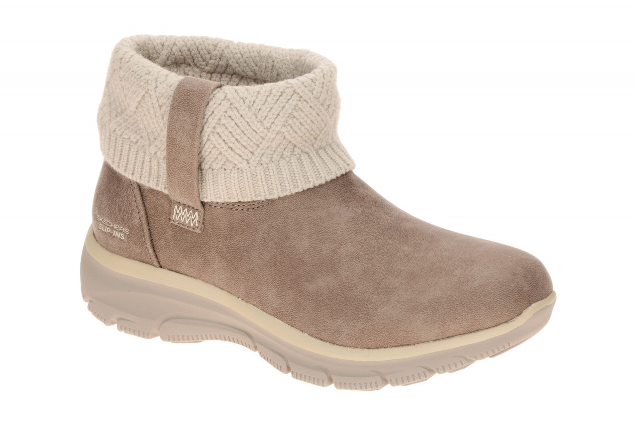 Skechers 168193 TPE Damen Stiefeletten taupe-braun bequeme HANDS FREE Schlupf... 1 Skechers 168193 TPE Damen Stiefeletten taupe-braun bequeme HANDS FREE Schlupf...