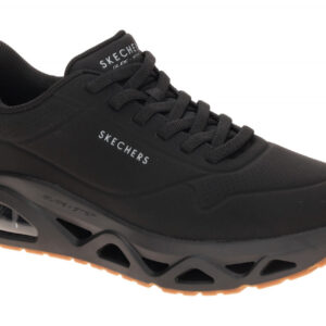 Skechers 183420 B Herrensportliche Slipper Schwarz - UNO GLIDE STEP