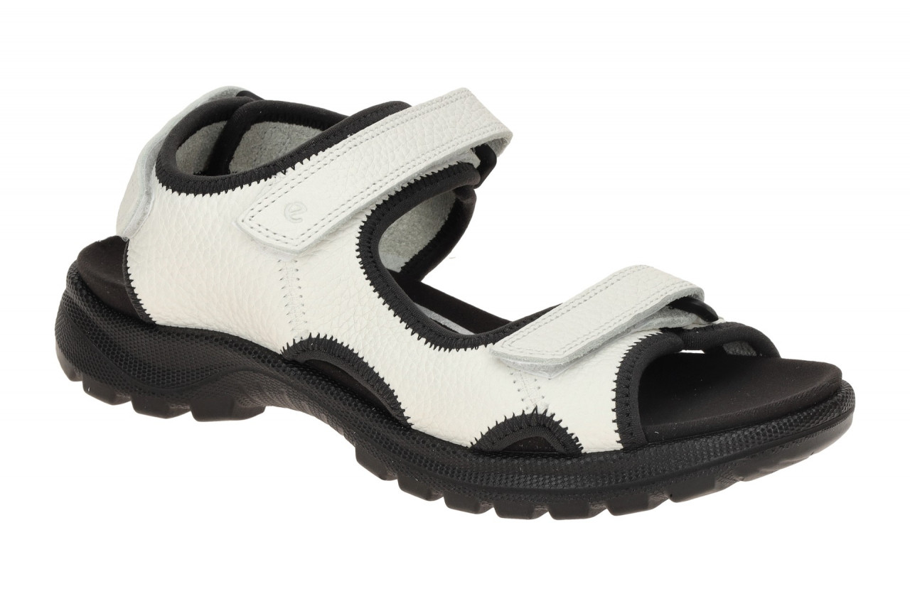 Ecco 221203 HIKE Damen Sandale wei? - White Comfort-Fu?bett & flexibel 1 Ecco 221203 HIKE Damen Sandale wei? - White Comfort-Fu?bett & flexibel