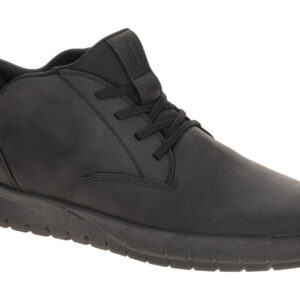 Geox U56MAB 000FF C9999 Flextride Plus Herren Mid Cut Sneaker Schwarz - Black
