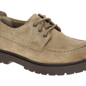 Birkenstock Herrenschuhe 1031884 Highwood Moc Lace Low Beige Gray Taupe Comfo...