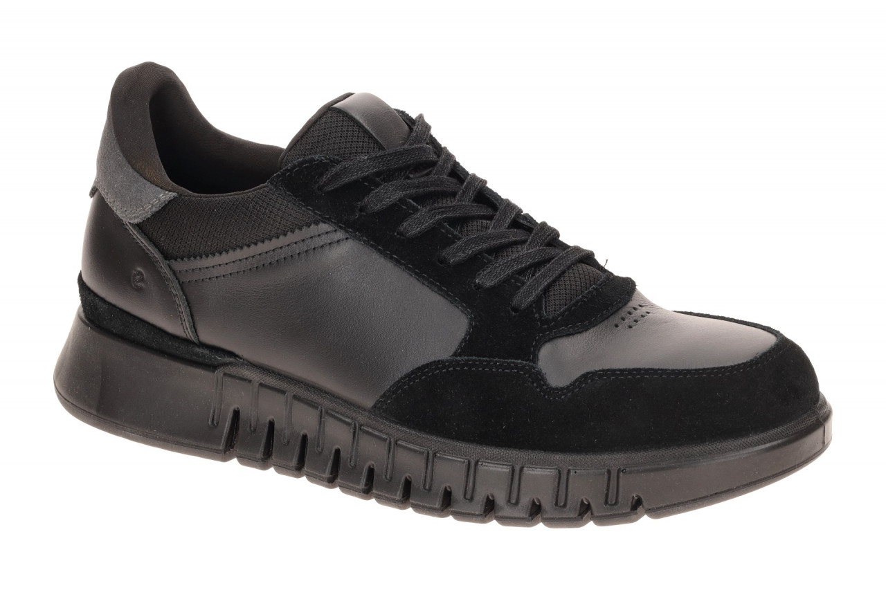 Ecco 51234450839 Herrenschuhe Schwarz Gruuv Studio Sneaker - Bequeme Schn?r H... 1 Ecco 51234450839 Herrenschuhe Schwarz Gruuv Studio Sneaker - Bequeme Schn?r H...
