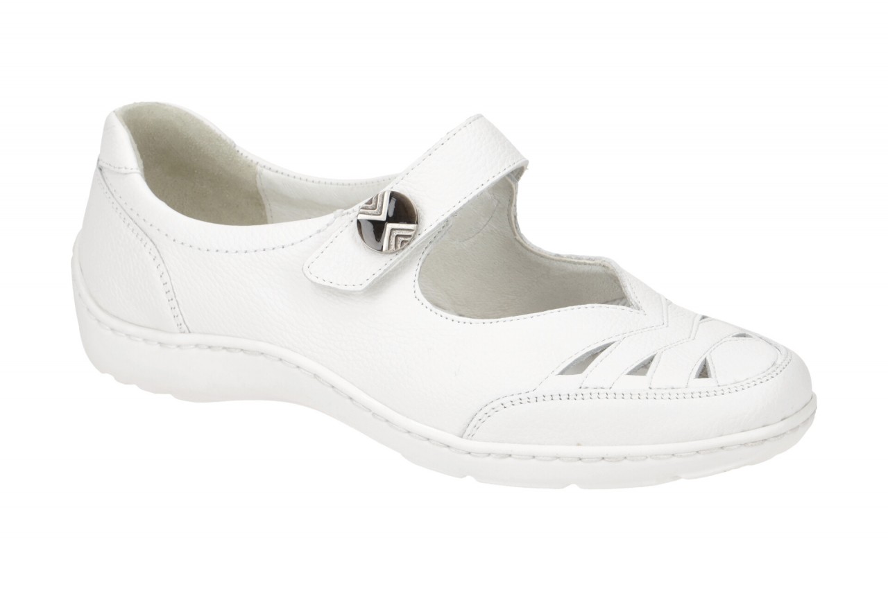 Waldl?ufer 496309 HENNI Ballerina Mary Jane wei? Echtleder extra weit 1 Waldl?ufer 496309 HENNI Ballerina Mary Jane wei? Echtleder extra weit