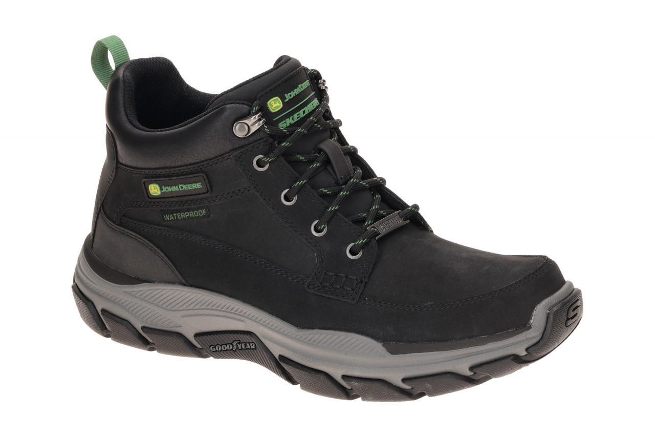 Skechers 256003 BLK Herrenstiefelette Waterproof Memory Foam Luftgek?hlt Moka... 1 Skechers 256003 BLK Herrenstiefelette Waterproof Memory Foam Luftgek?hlt Moka...