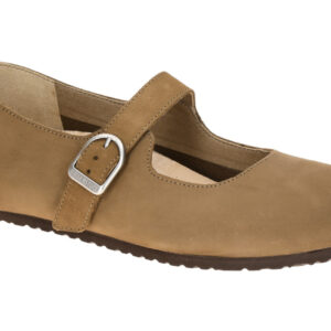 Birkenstock 1032731 Santa Clarita Damen Ballerina braun dark tea, schmale Weite
