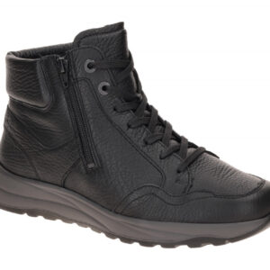 Waldl?ufer 662801 K-JOHN Herrenstiefelette schwarz - bequeme ?bergangsschuhe