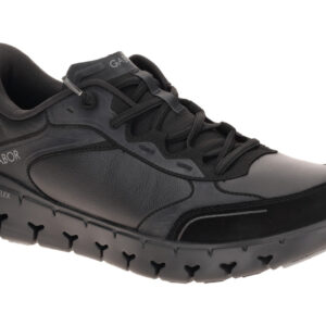 Pius Gabor Herrenschuhe 6110.11 Schwarz Slipper FLEXFLEX-Technologie