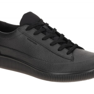 Ecco 53777451052 SOFT ZERO MEN's WP Sneaker in Schwarz - Waterproof Echtleder