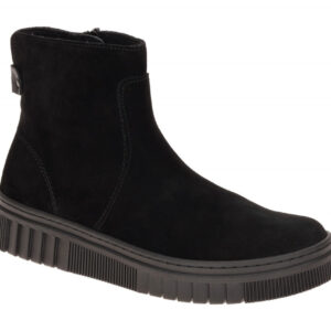Gabor 8008.02 Damen Stiefeletten Schwarz Comfort Width Zip Boots