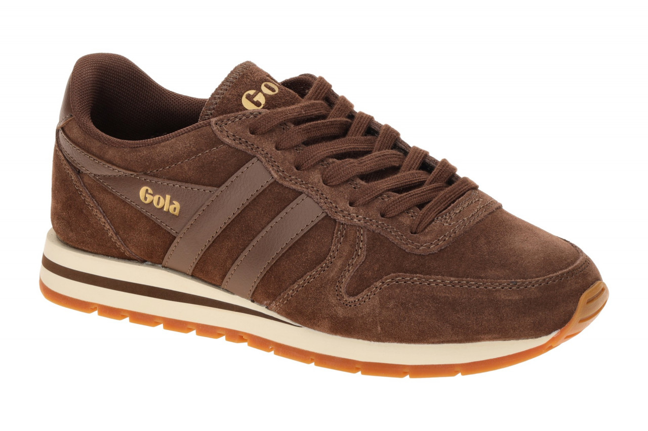 Gola Damen-Sneaker CLB910DT Daytona Suede Trainer - Dunkelbraun - Bequem gepo... 1 Gola Damen-Sneaker CLB910DT Daytona Suede Trainer - Dunkelbraun - Bequem gepo...