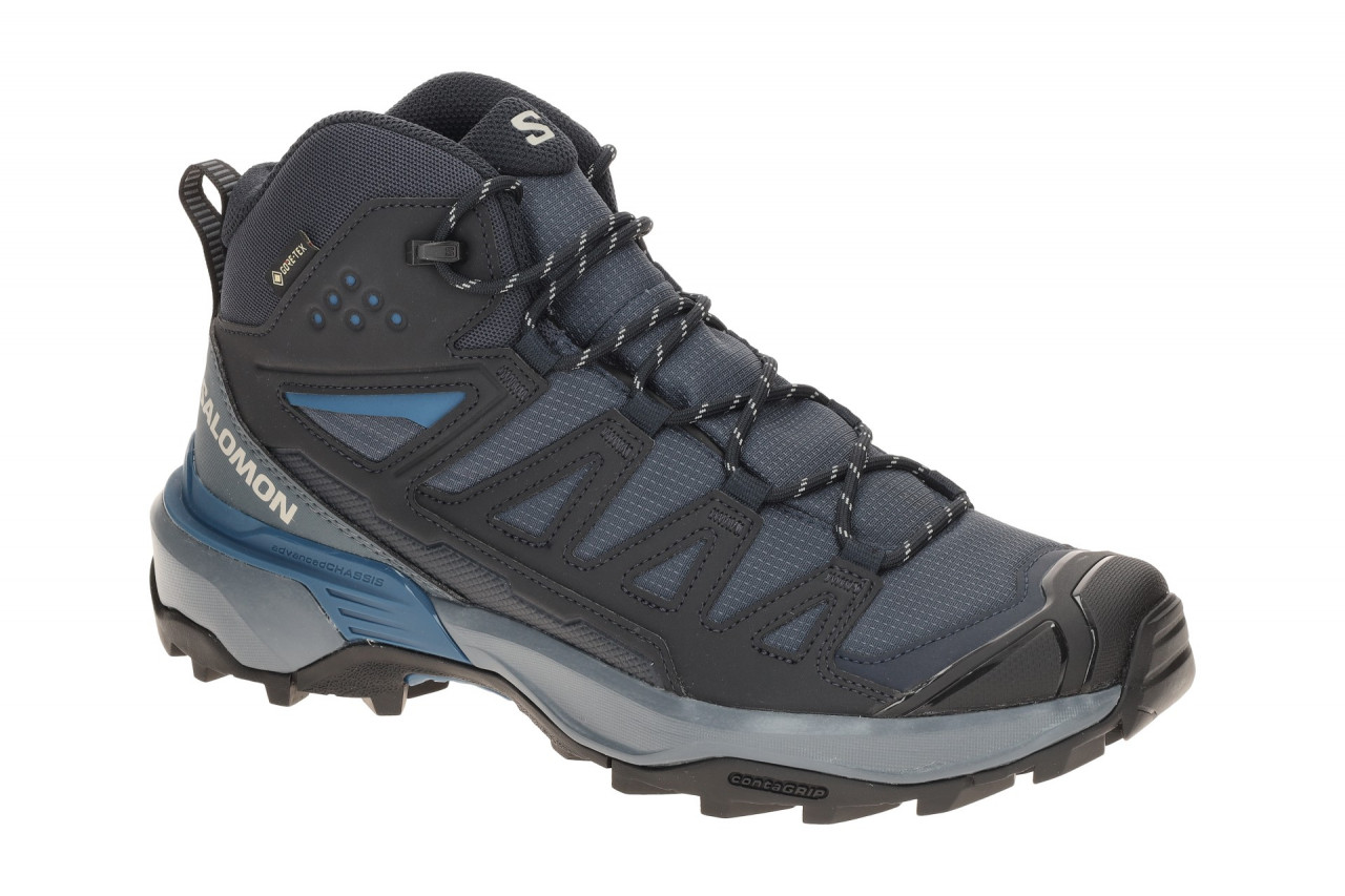 Salomon 478648 X ULTRA 360 MID GTX Herren Wanderstiefel blau wasserdicht 1 Salomon 478648 X ULTRA 360 MID GTX Herren Wanderstiefel blau wasserdicht