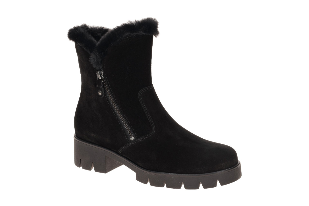 Gabor 8018.04 Damen Plateau Stiefeletten Schwarz Dark-Grey Absatzh?he 2,5cm 1 Gabor 8018.04 Damen Plateau Stiefeletten Schwarz Dark-Grey Absatzh?he 2,5cm