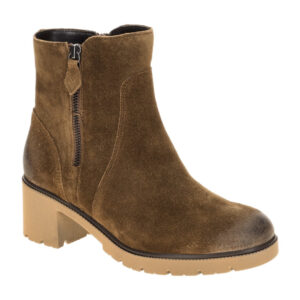 Gabor 8064.03 Damen Stiefeletten Braun Whisky Brushed Comfort Width