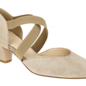 ara 12-33439 18 TOULOUSE Damen Riemchen Pumps Beige Sand Trichterabsatz 5cm
