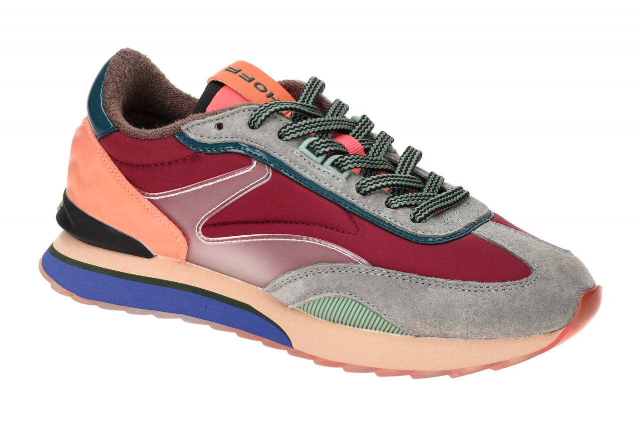 Hoff 22403003 Damen Sneaker Rot Echtleder Memory Foam - THE JAMES 1 Hoff 22403003 Damen Sneaker Rot Echtleder Memory Foam - THE JAMES