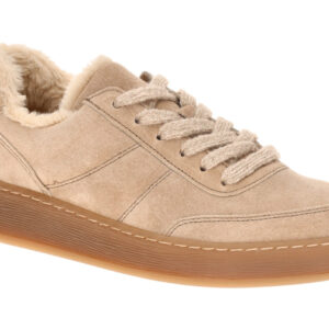 Gabor 6018.02.002 Beige Sand Plateau Sneaker Damen Echtleder Gummisohle Warmf...