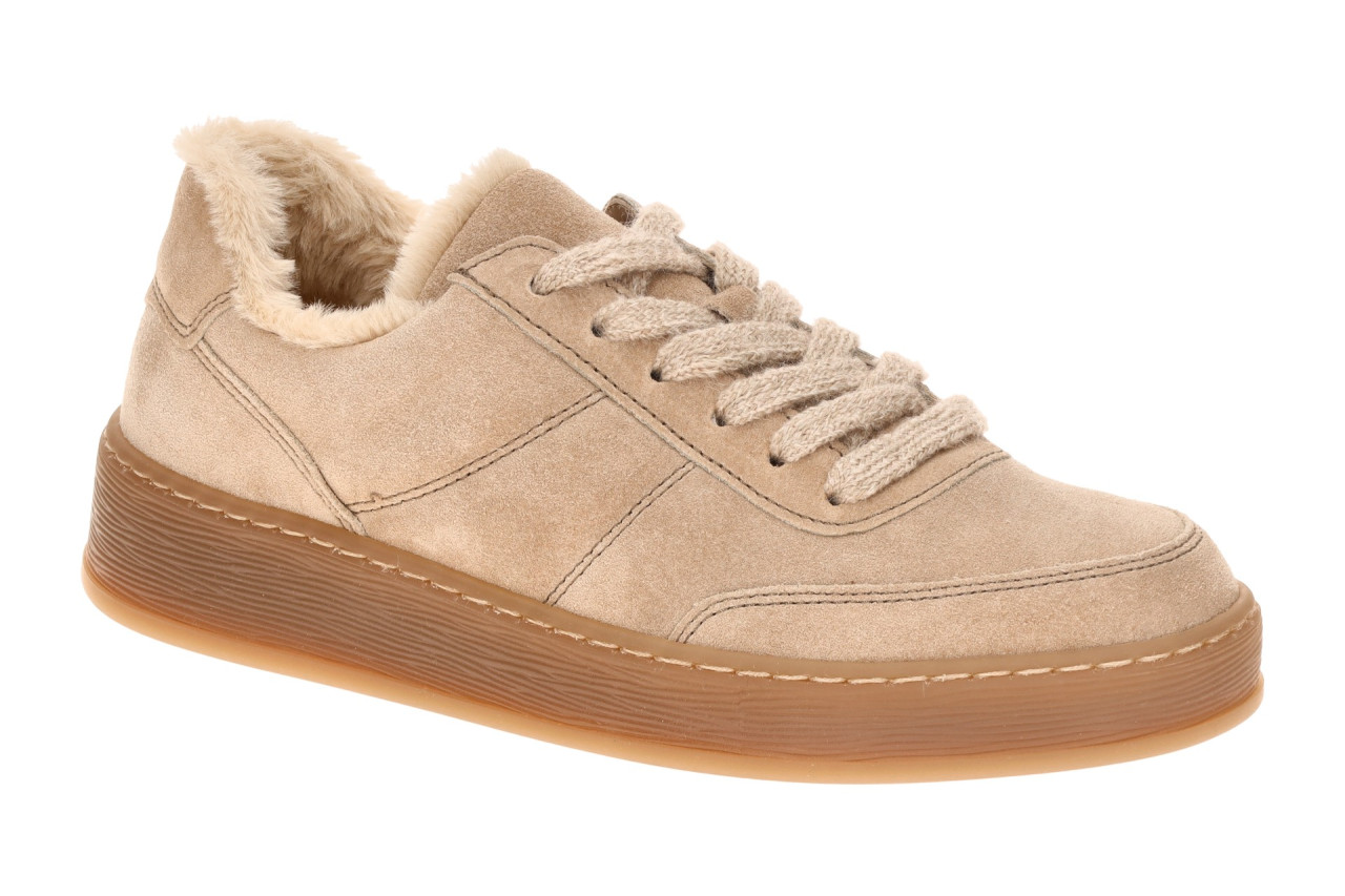 Gabor 6018.02.002 Beige Sand Plateau Sneaker Damen Echtleder Gummisohle Warmf... 1 Gabor 6018.02.002 Beige Sand Plateau Sneaker Damen Echtleder Gummisohle Warmf...