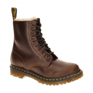 Dr. Martens 1460 SERENA Damen Winterstiefel Braun Butterscotch Glattleder