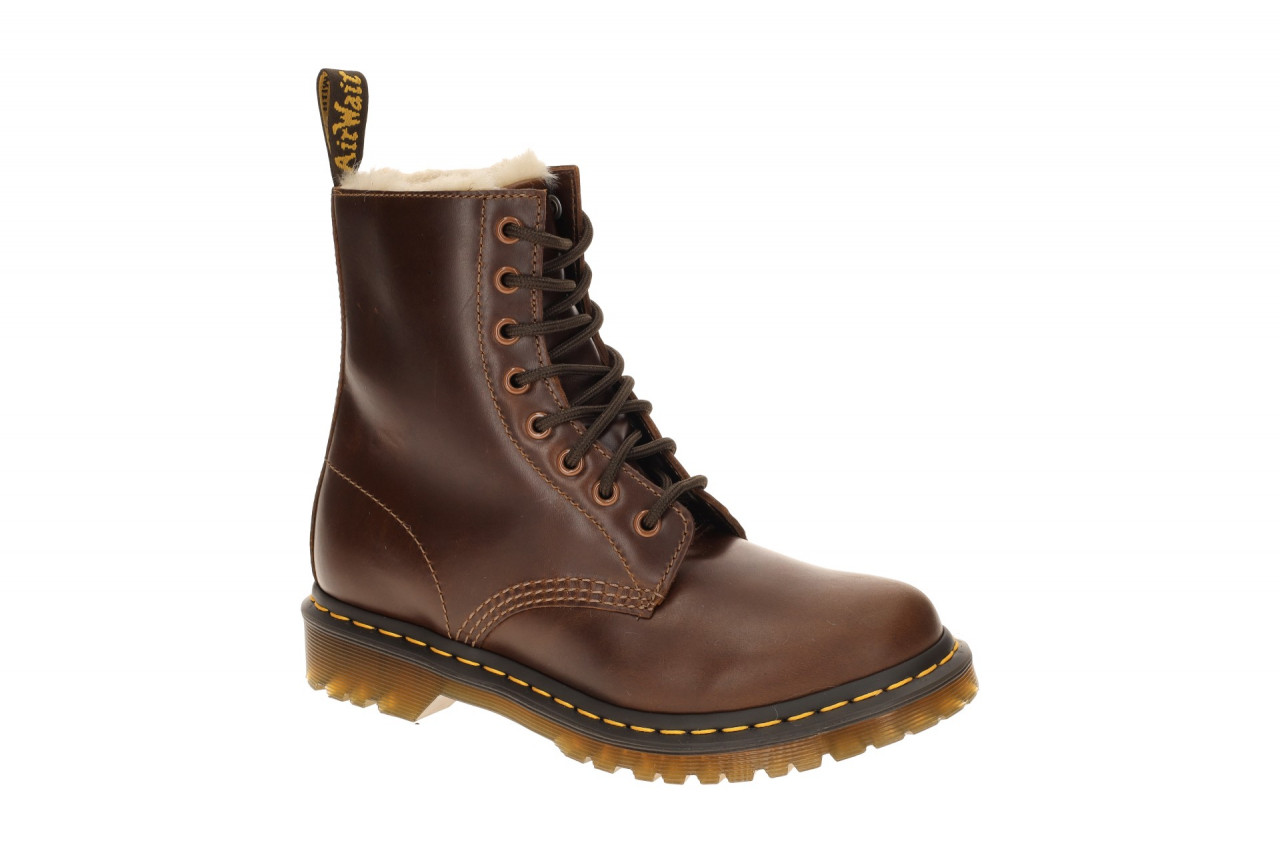 Dr. Martens 1460 SERENA Damen Winterstiefel Braun Butterscotch Glattleder 1 Dr. Martens 1460 SERENA Damen Winterstiefel Braun Butterscotch Glattleder
