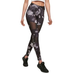 Urban Classics Ladies - TECH MESH All-Over-Print Leggings