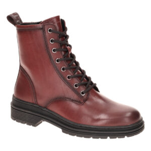 Tamaris 1-25230-41 500 Damen Stiefeletten rot bequem Lace Up Boots