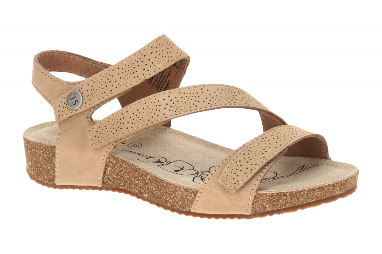 Josef Seibel Damen Sandale TONGA 78 beige Komfort Keilabsatz 1 Josef Seibel Damen Sandale TONGA 78 beige Komfort Keilabsatz