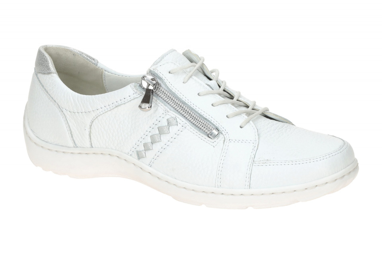 Waldl?ufer 496054 HENNI Damenschuhe wei?/silber mit Wechselfu?bett 1 Waldl?ufer 496054 HENNI Damenschuhe wei?/silber mit Wechselfu?bett