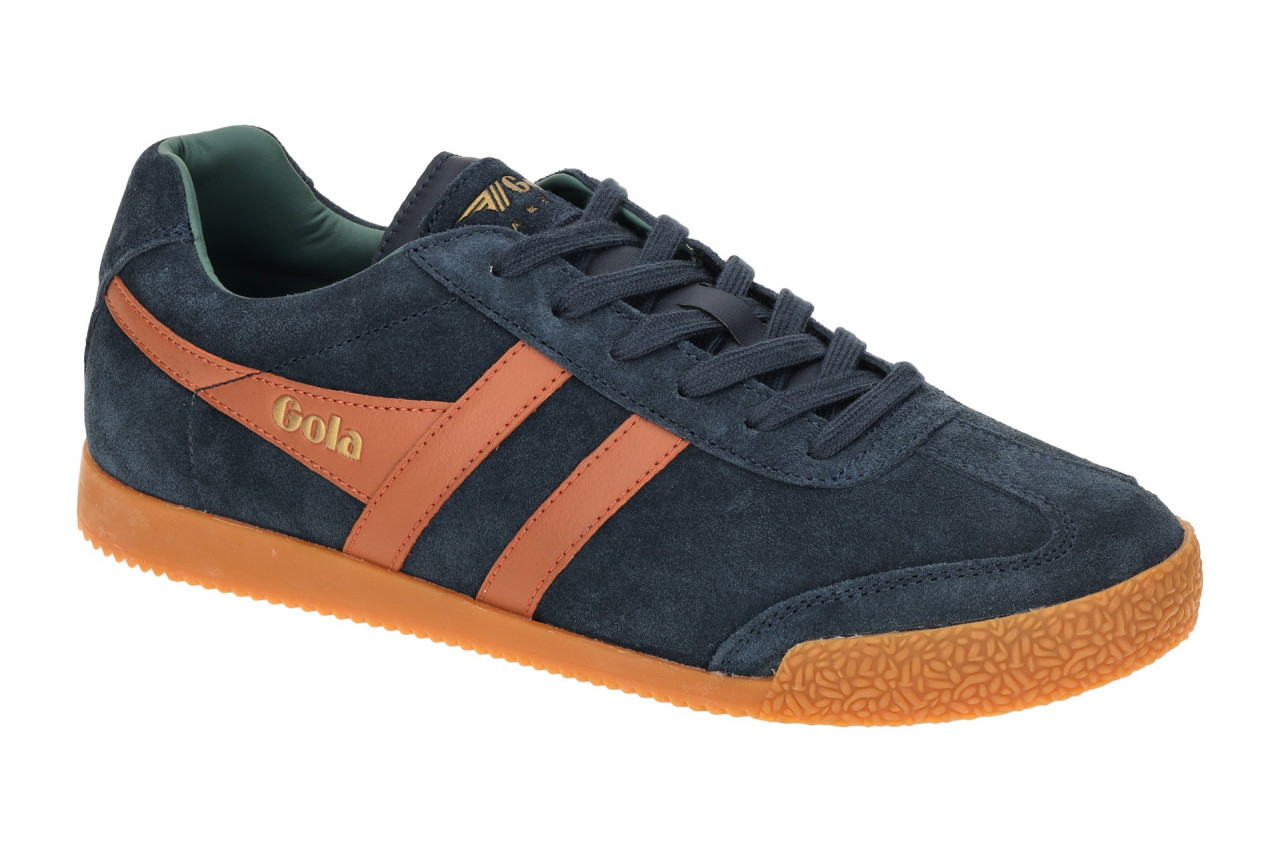 Gola CMA192EU HARRIER Herrenschuhe Sneakers Halbschuhe Navy/Orange/Sage Echtl... 1 Gola CMA192EU HARRIER Herrenschuhe Sneakers Halbschuhe Navy/Orange/Sage Echtl...