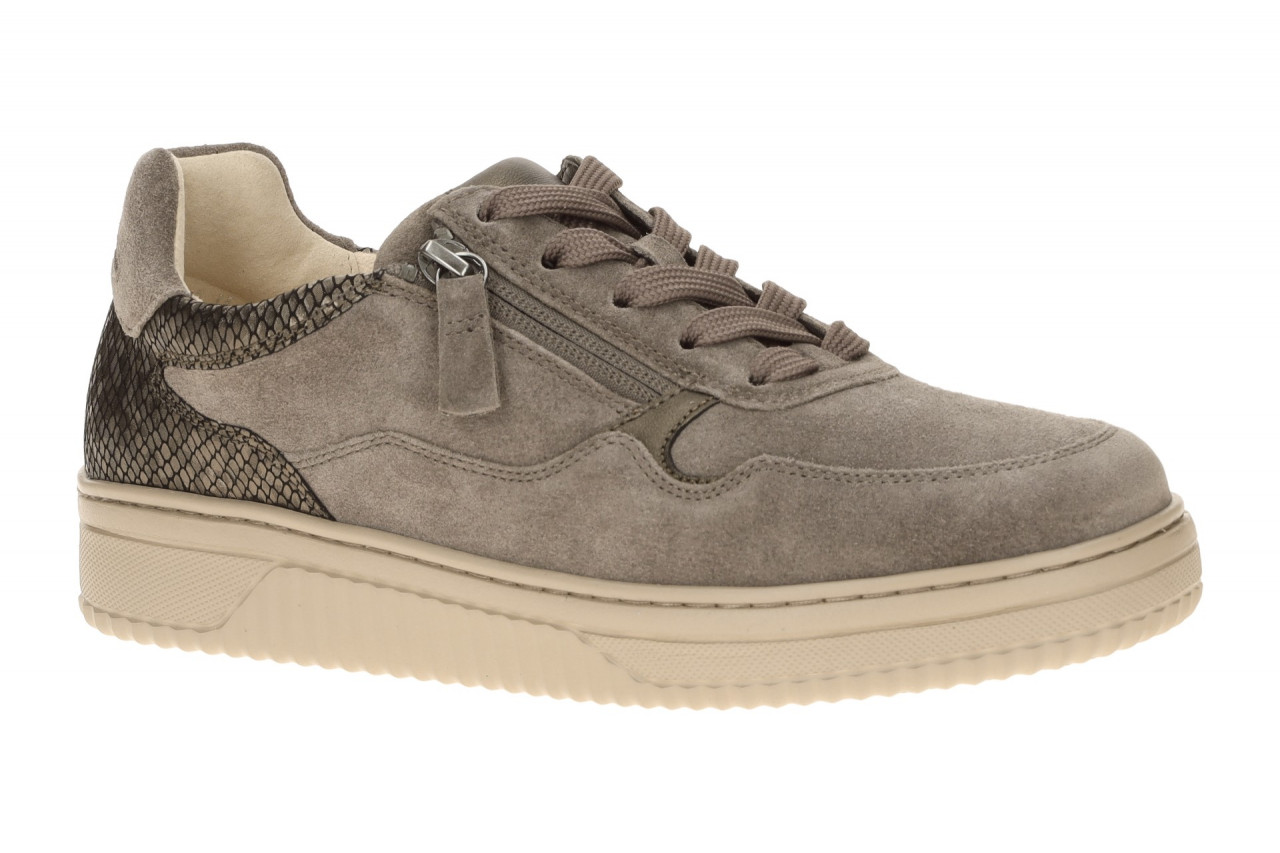 Gabor 6016.01 Damenschuhe Sneaker taupe-grau Rauhleder XL-ExtraLight 1 Gabor 6016.01 Damenschuhe Sneaker taupe-grau Rauhleder XL-ExtraLight