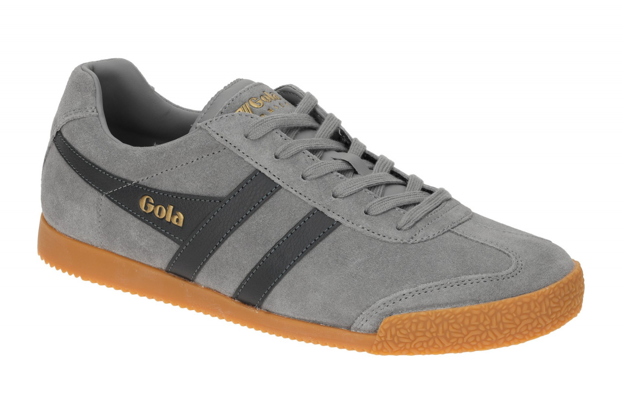 Gola CMA192CG Harrier Herren Sneakers Grau Cement/Storn Echtleder Textil Synt... 1 Gola CMA192CG Harrier Herren Sneakers Grau Cement/Storn Echtleder Textil Synt...