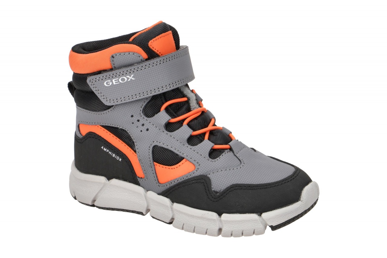 Geox J369XB FLEXYPER BOY ABX Kinderschuhe - Stiefel grau/orange wasserdicht &... 1 Geox J369XB FLEXYPER BOY ABX Kinderschuhe - Stiefel grau/orange wasserdicht &...