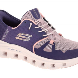Skechers 150420 PRCL Damen Slipper lila coral Halbschuhe Air Cooled Memory Foam
